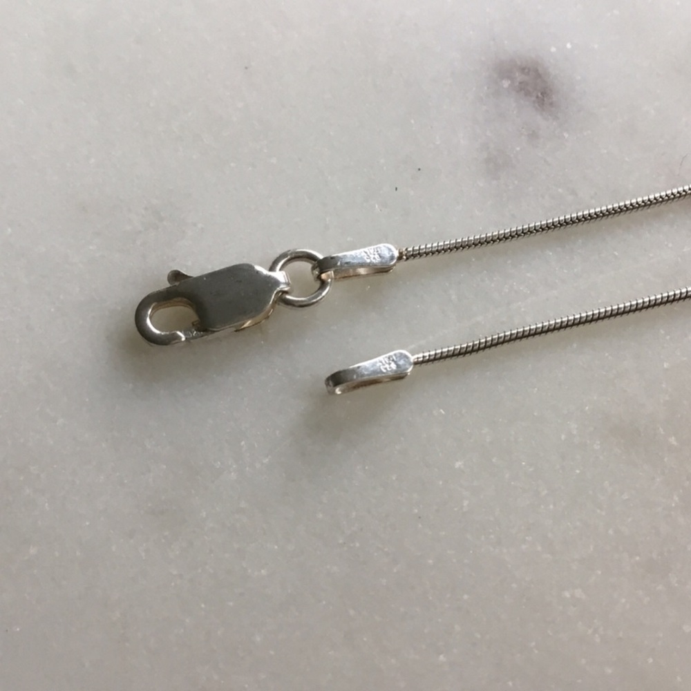 Sterling Silver Lavender Cz Necklace - Picture 16 of 16